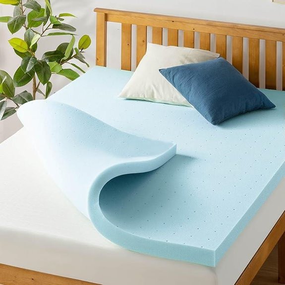 Best Price Mattress Ventilated Memory Foam Topper