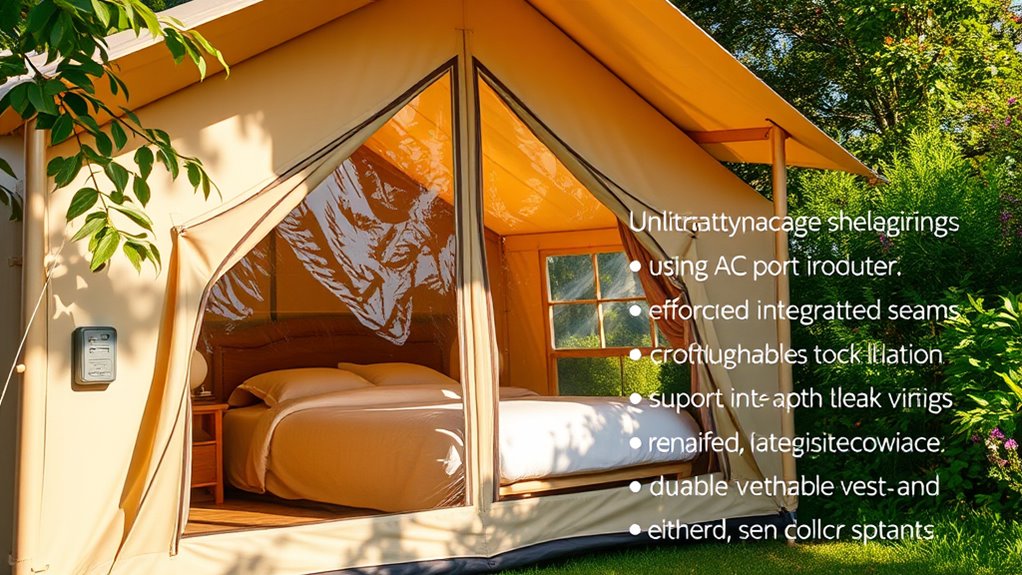 ventilation waterproofing setup