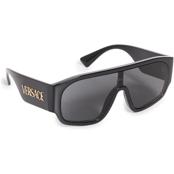 Versace Woman Sunglasses Black Frame Dark Grey Lenses 0MM