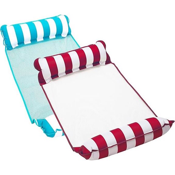 Aqua 4-in-1 Pool Float & Hammock 2-Pack