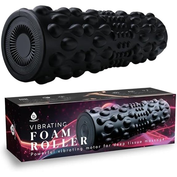PURSONIC Vibrating Foam Roller for Muscle Recovery