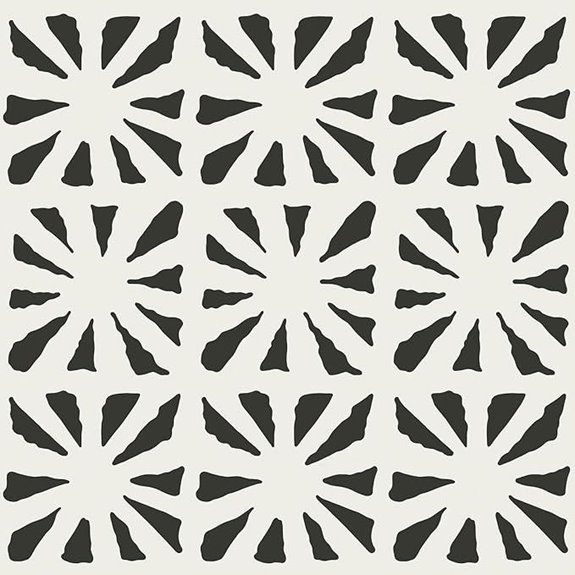 Boho Peel & Stick Vintage Geometric Wallpaper