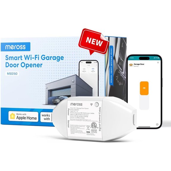 Meross Smart Garage Door Opener with Voice Compatibility