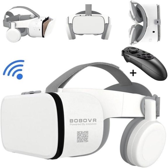 vr headset with bluetooth