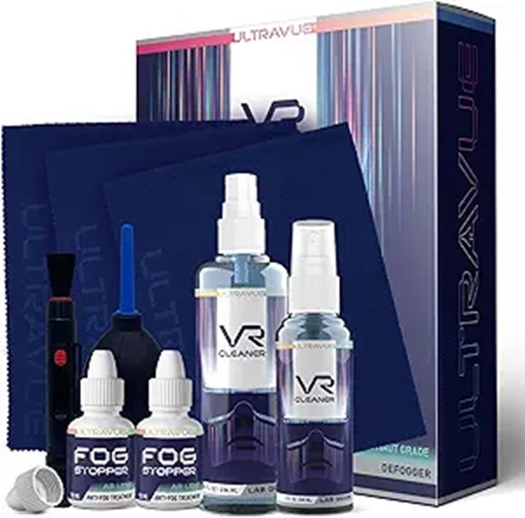 VR Cleaning Kit with Anti-Fog Treatments