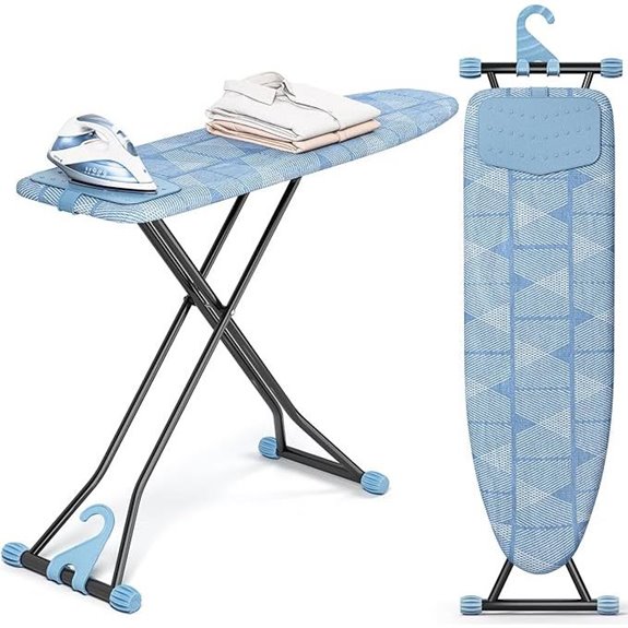 KINGBOARD Adjustable Wall-Mount Ironing Board