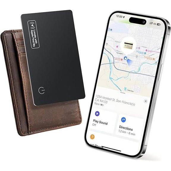 Wallet Tracker Card for Apple Find My
