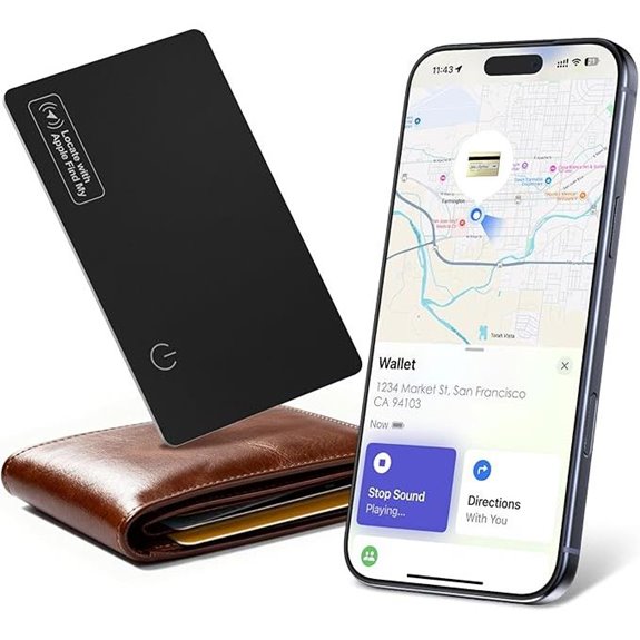 Wallet Tracker Card for Apple Find My