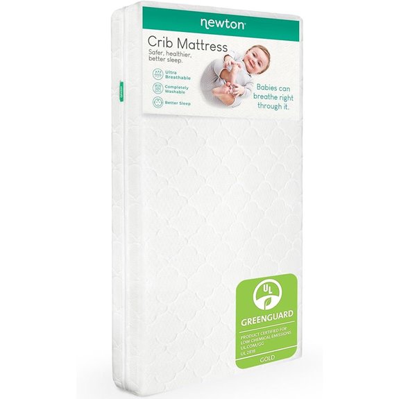 Newton Baby Crib & Toddler Mattress with Washable Cover