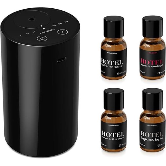 Airversa Waterless Essential Oil Diffuser Starter Kit
