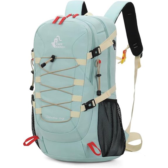 Bseash 40L Waterproof Hiking Backpack with Rain Cover