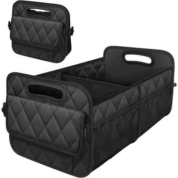 Deosk Car Trunk Organizer with 6 Pockets Waterproof
