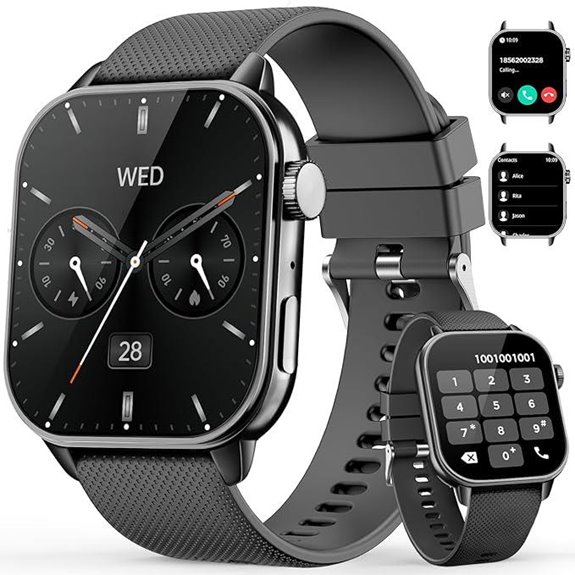 Smartwatch for Men Women 1.85 AMOLED Waterproof