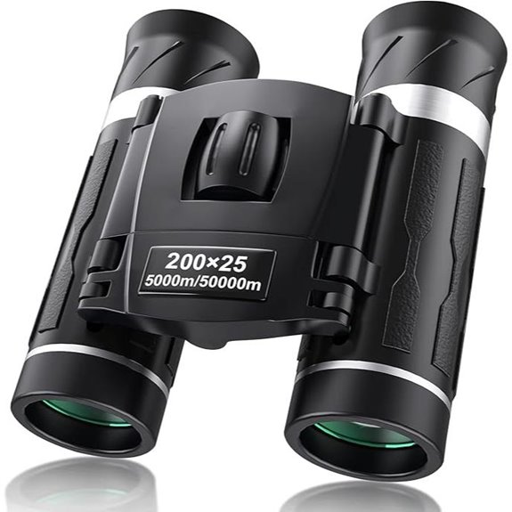 Compact Waterproof Binoculars for Bird Watching & Travel