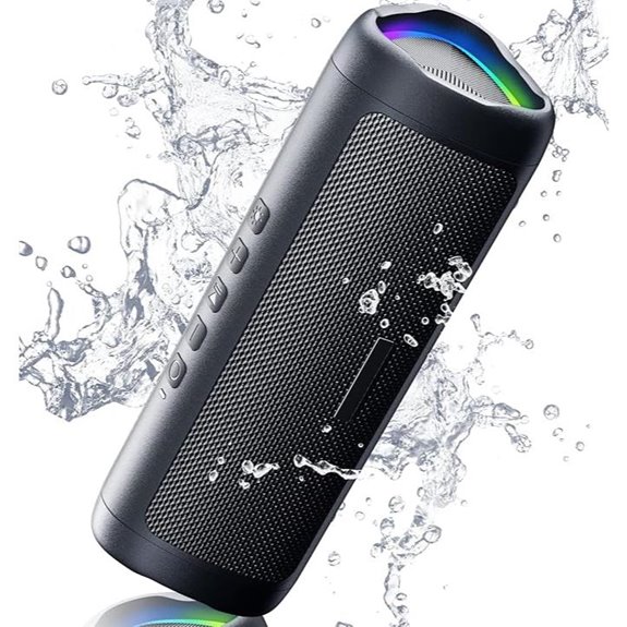Bluetooth Waterproof Portable Speaker with 20H Playtime