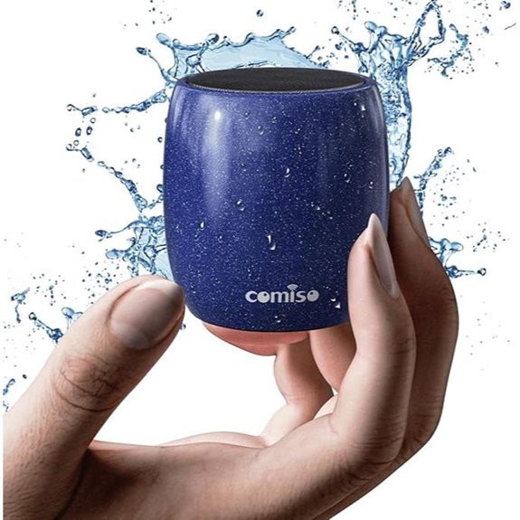 Portable Waterproof Bluetooth Speaker with 360° Sound