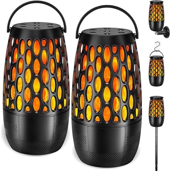 Wireless Waterproof Outdoor Bluetooth Speakers (2 Pack)