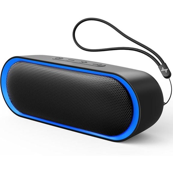 LENRUE Waterproof Bluetooth Speakers with TWS 24H Play