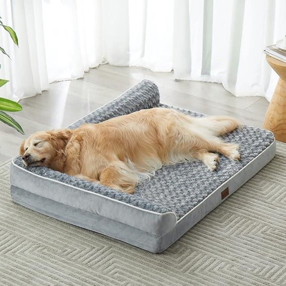 Orthopedic Waterproof Large Dog Bed with Removable Cover