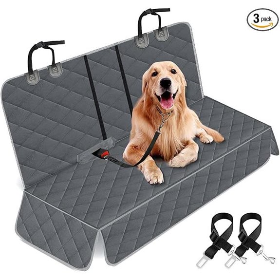 Dog Car Seat Cover Waterproof Nonslip for SUVs