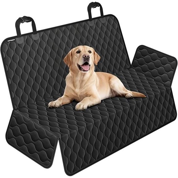 URPOWER Waterproof Dog Car Seat Cover for Back Seat