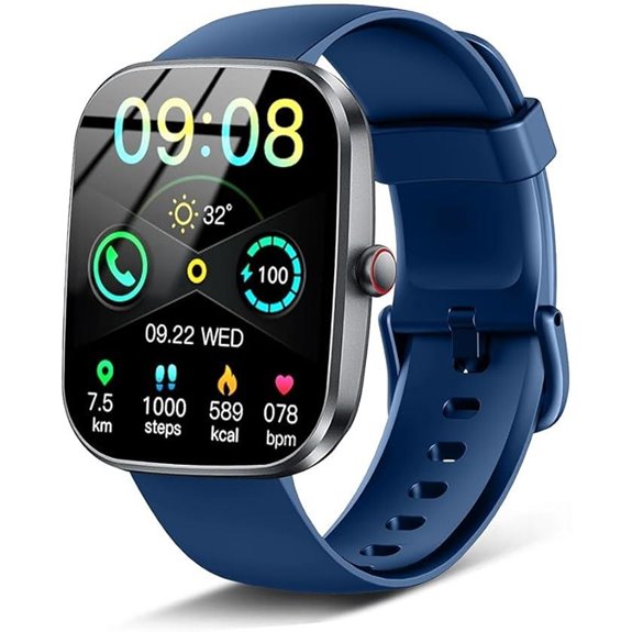 Smart Watch with Call Fitness & Waterproof Features