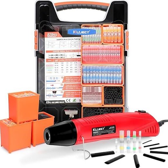 Kuject Heat Gun & Wire Connector Kit (Waterproof)