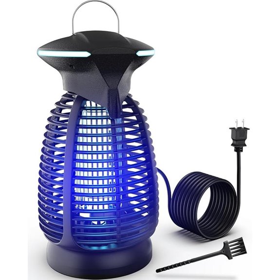 Waterproof Outdoor Bug Zapper with LED Light