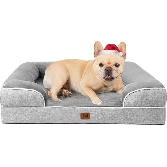 EHEYCIGA Orthopedic Waterproof Dog Bed for Medium Dogs