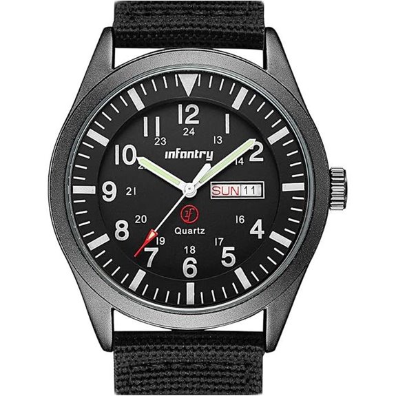 Military Tactical Waterproof Watch with Nylon Strap