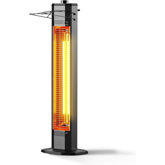 Outdoor Infrared Patio Heater with Waterproof Protection