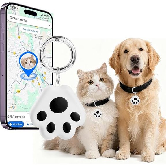 Pet GPS Tracker for Dogs and Cats Waterproof Long Battery