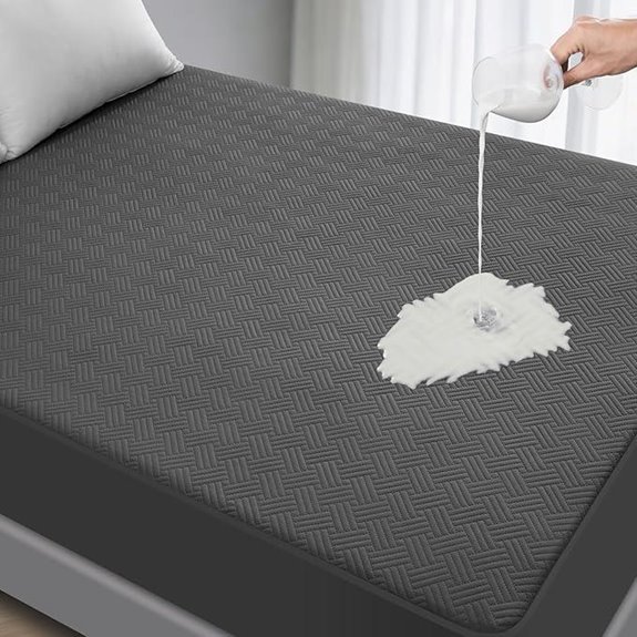 Waterproof Queen Mattress Protector with Deep Pockets