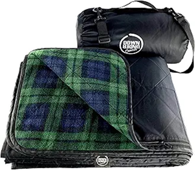 Down Under Outdoors Waterproof Quilted Stadium Blanket