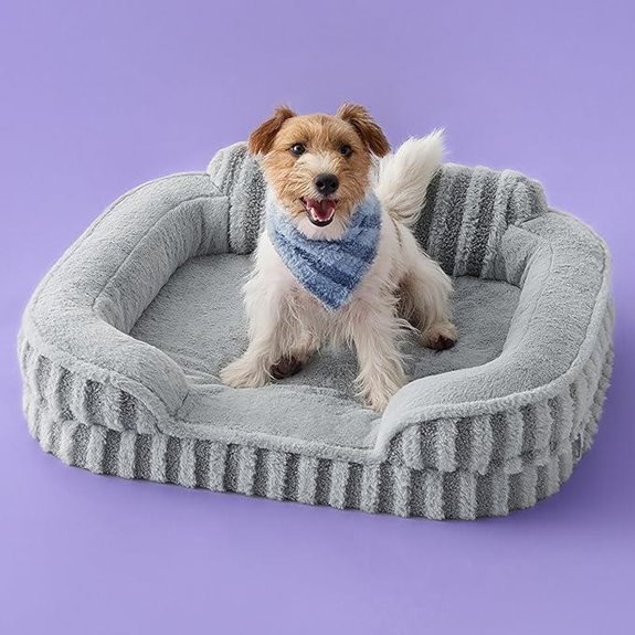 LE SURE Orthopedic Waterproof Dog Bed with Removable Cover