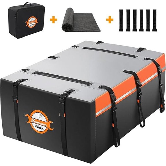 Sailnovo 20Cu Ft Waterproof Roof Cargo Carrier