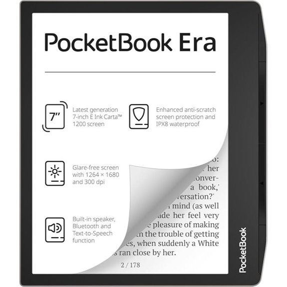 PocketBook Era E-Reader 16GB Waterproof Touchscreen