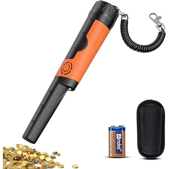SUNPOW Waterproof Metal Detector Pinpointer for Treasure