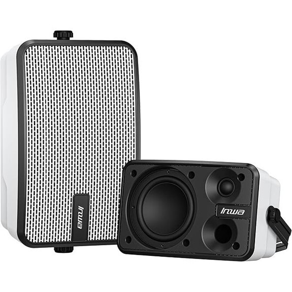 Inwa Bluetooth Waterproof Wall Mount Speakers (Pair)