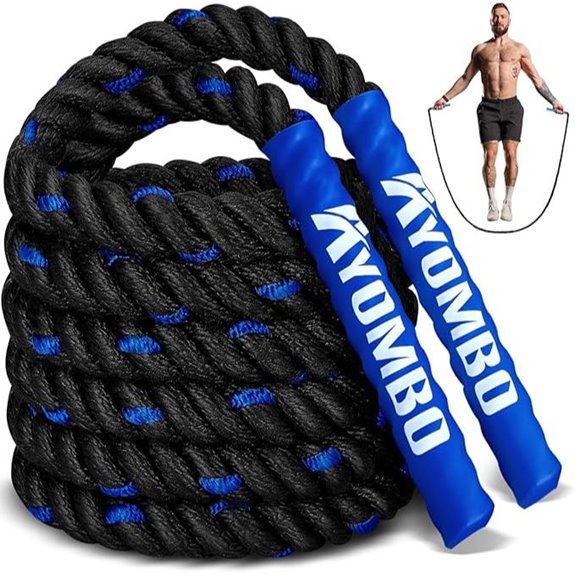 Weighted Jump Rope for Fitness and Cardio Training