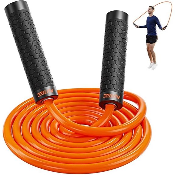 Weighted Jump Rope for Cardio and Full Body Workout
