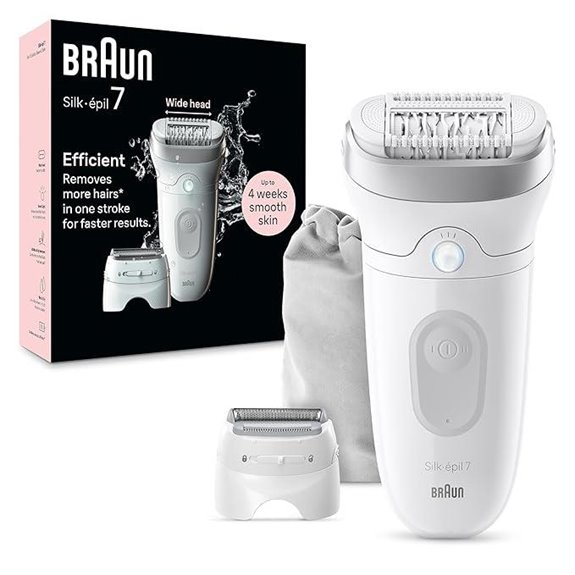 Braun Silk-épil 7 Epilator for Women Wet & Dry