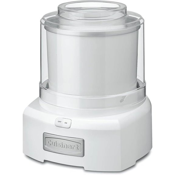 Cuisinart 1.5 Qt Ice Cream Maker White