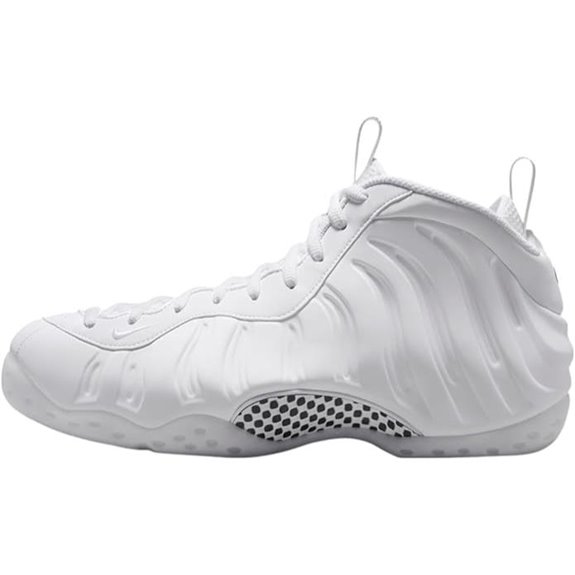 White/White Nike Air Foamposite One Sneaker