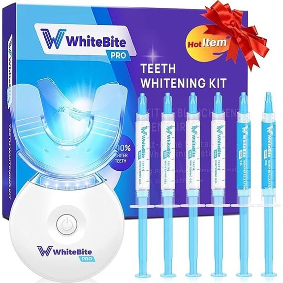 Whitebite Pro Teeth Whitening Kit with LED Light