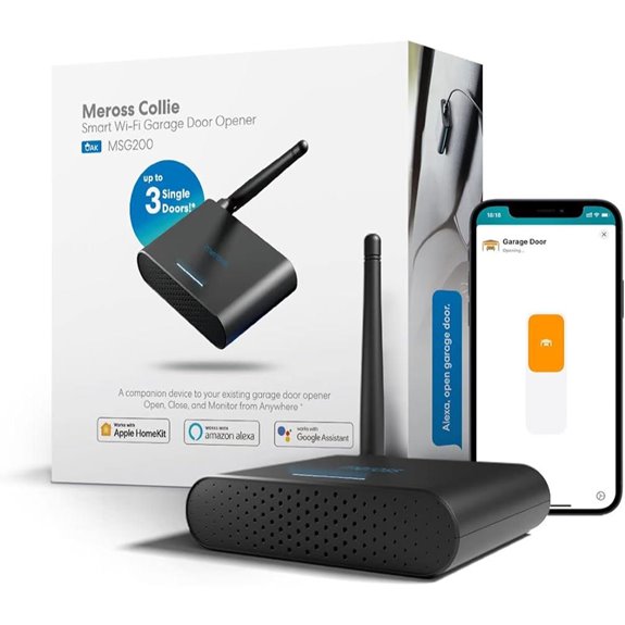 meross Smart Garage Door Opener with App Control