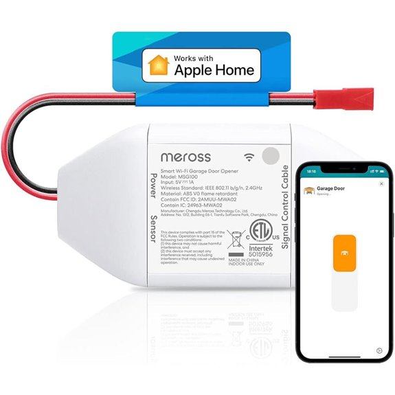 Meross Smart WiFi Garage Door Opener with App
