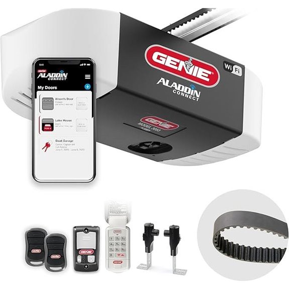 Genie QuietLift Connect WiFi Smart Garage Door Opener