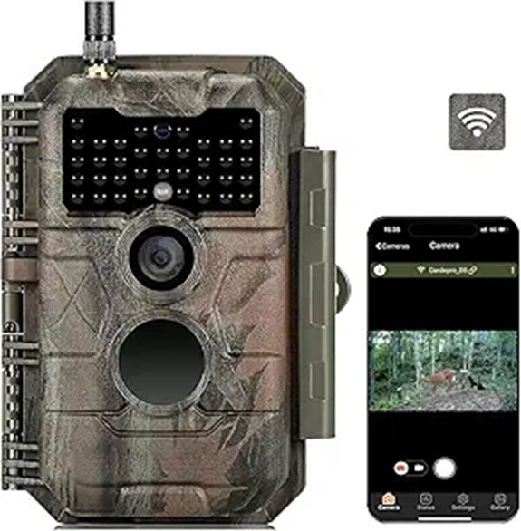 GardePro E6 WiFi Trail Camera with Night Vision