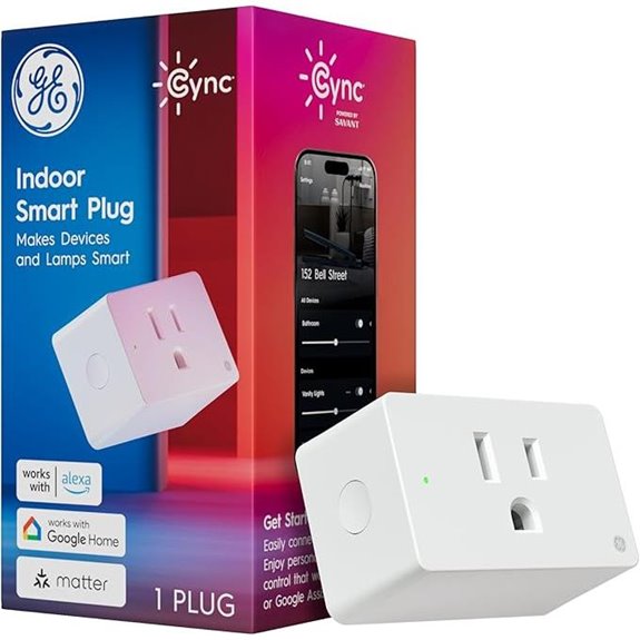 GE Cync WiFi Smart Indoor Plug (Matter Compatible)